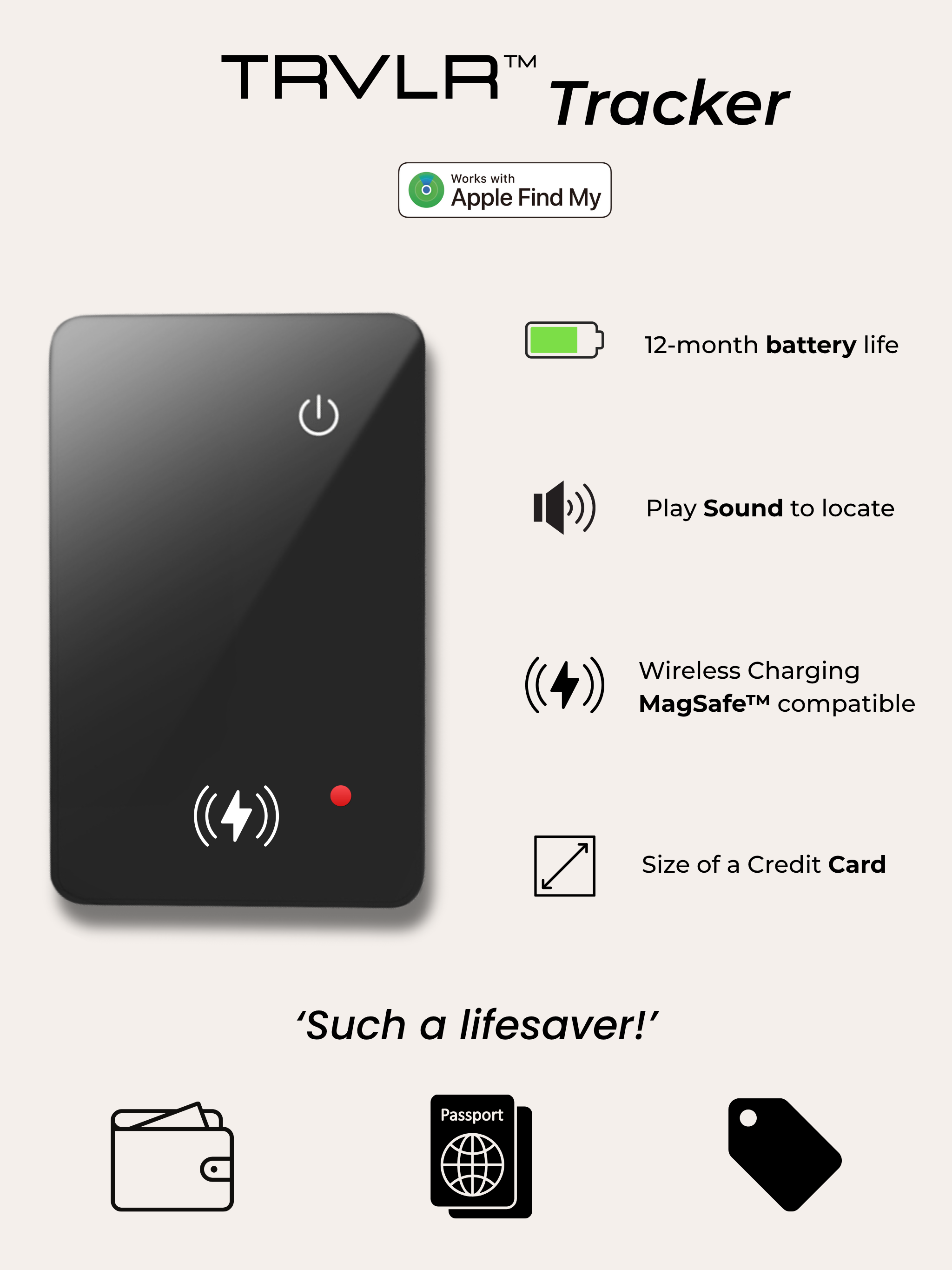 TRVLR™ Tracker